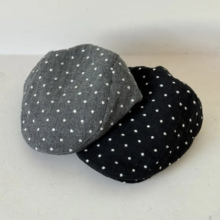 Fesson Dot Pattern Wool Hunting Cap