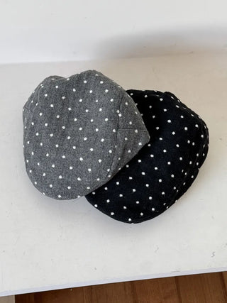 Fesson Dot Pattern Wool Hunting Cap
