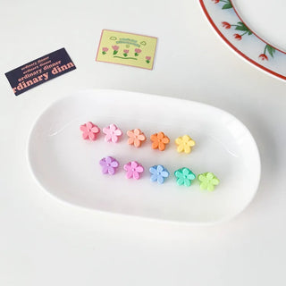 Plushas Ultra Mini Festival Look Point Hair Baby Sports Day Claw Clip 3 Types