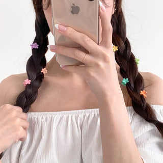 Plushas Ultra Mini Festival Look Point Hair Baby Sports Day Claw Clip 3 Types