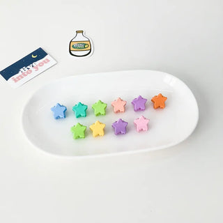 Plushas Ultra Mini Festival Look Point Hair Baby Sports Day Claw Clip 3 Types