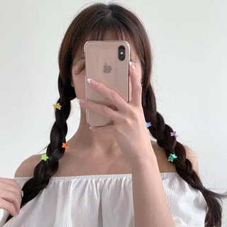 Plushas Ultra Mini Festival Look Point Hair Baby Sports Day Claw Clip 3 Types