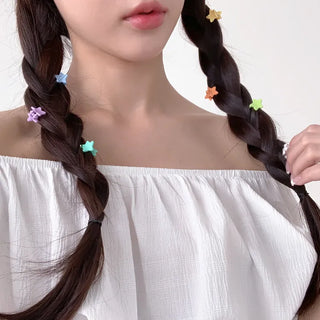 Plushas Ultra Mini Festival Look Point Hair Baby Sports Day Claw Clip 3 Types