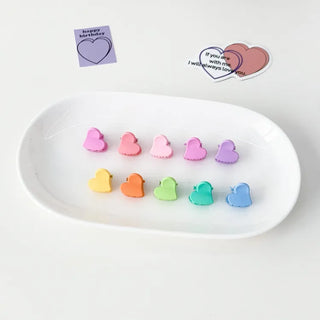 Plushas Ultra Mini Festival Look Point Hair Baby Sports Day Claw Clip 3 Types