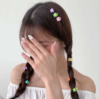Plushas Ultra Mini Festival Look Point Hair Baby Sports Day Claw Clip 3 Types
