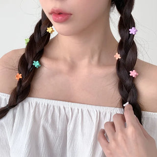 Plushas Ultra Mini Festival Look Point Hair Baby Sports Day Claw Clip 3 Types