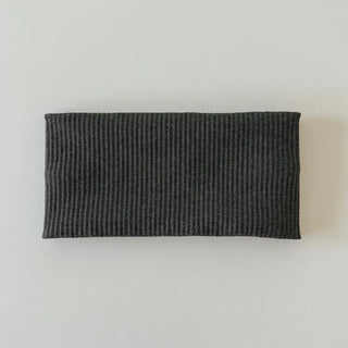 All-Color Ribbed Knit Plain Bandana Hairband