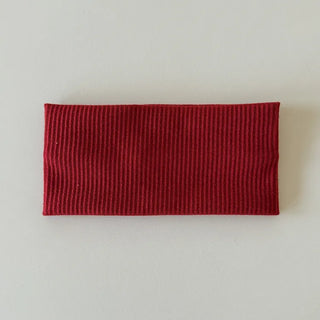 All-Color Ribbed Knit Plain Bandana Hairband