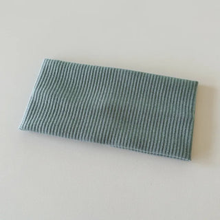 All-Color Ribbed Knit Plain Bandana Hairband
