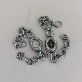 Glim Kizel Metal Chain Wristwatch