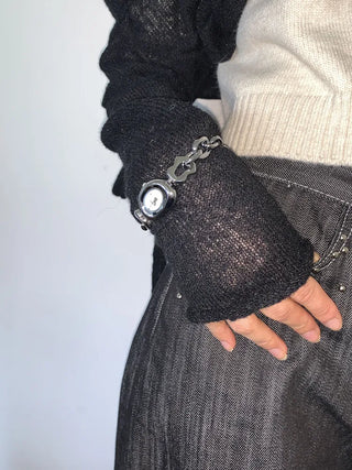 Glim Kizel Metal Chain Wristwatch