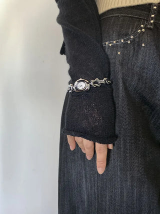 Glim Kizel Metal Chain Wristwatch