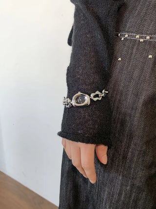 Glim Kizel Metal Chain Wristwatch