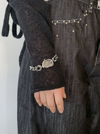 Glim Kizel Metal Chain Wristwatch