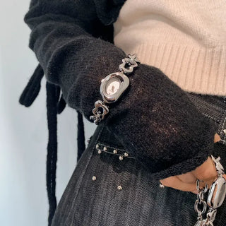 Glim Kizel Metal Chain Wristwatch