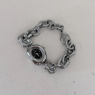 Glim Kizel Metal Chain Wristwatch