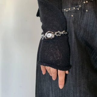 Glim Kizel Metal Chain Wristwatch