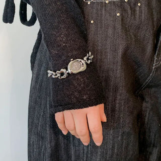 Glim Kizel Metal Chain Wristwatch
