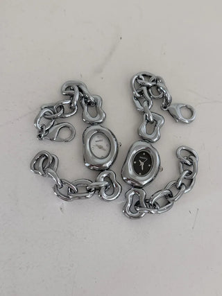 Glim Kizel Metal Chain Wristwatch