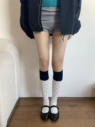 Tempa Dot Color Block Knee Socks