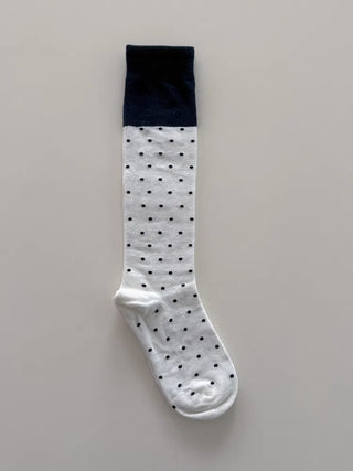 Tempa Dot Color Block Knee Socks