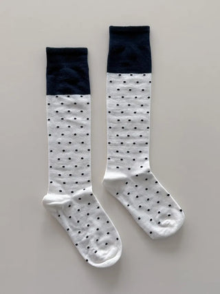 Tempa Dot Color Block Knee Socks