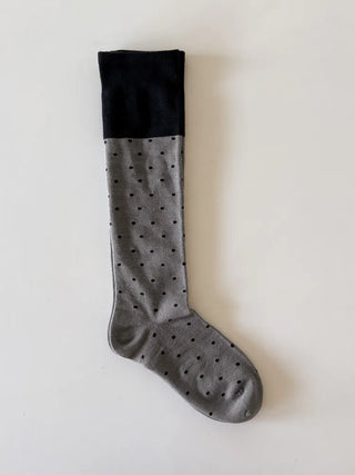 Tempa Dot Color Block Knee Socks