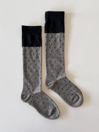 Tempa Dot Color Block Knee Socks