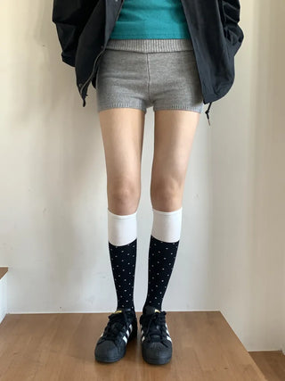 Tempa Dot Color Block Knee Socks