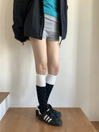 Tempa Dot Color Block Knee Socks