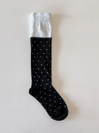 Tempa Dot Color Block Knee Socks