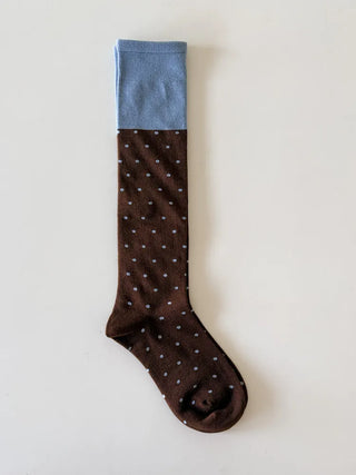 Tempa Dot Color Block Knee Socks