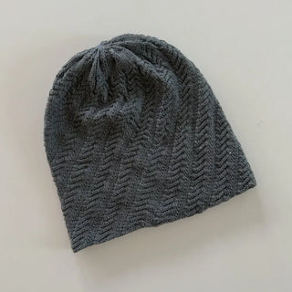 Sofmute Cable Knit Pattern Beanie Hat