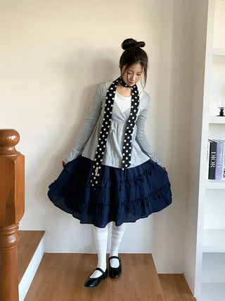 Parisant Slim Long Pattern Scarf Muffler 6 Types