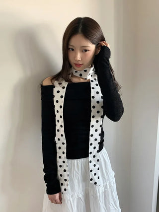Parisant Slim Long Pattern Scarf Muffler 6 Types