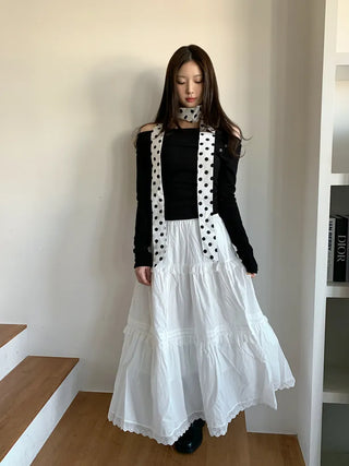 Parisant Slim Long Pattern Scarf Muffler 6 Types