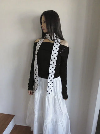 Parisant Slim Long Pattern Scarf Muffler 6 Types