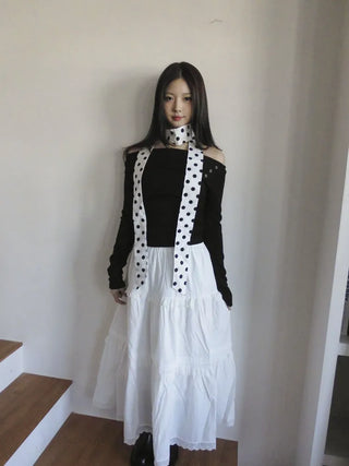 Parisant Slim Long Pattern Scarf Muffler 6 Types