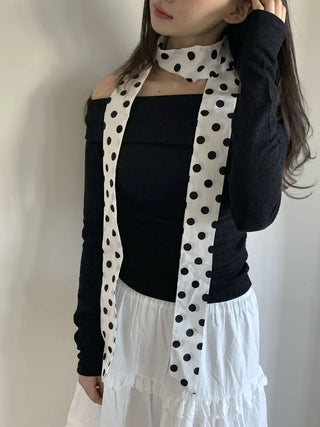 Parisant Slim Long Pattern Scarf Muffler 6 Types