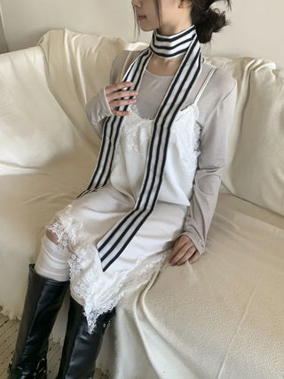 Parisant Slim Long Pattern Scarf Muffler 6 Types