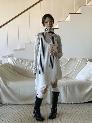 Parisant Slim Long Pattern Scarf Muffler 6 Types