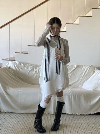 Parisant Slim Long Pattern Scarf Muffler 6 Types