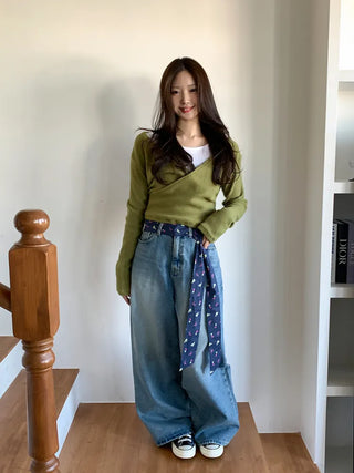 Parisant Slim Long Pattern Scarf Muffler 6 Types
