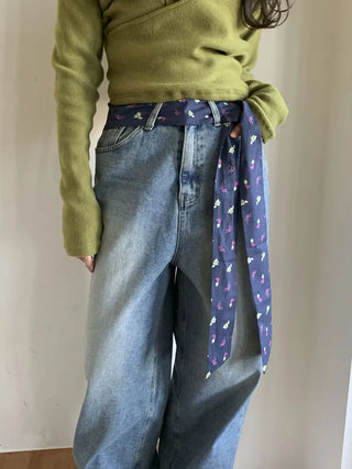 Parisant Slim Long Pattern Scarf Muffler 6 Types