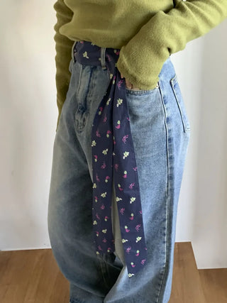 Parisant Slim Long Pattern Scarf Muffler 6 Types