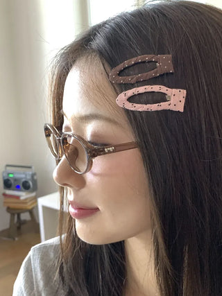 Hartrick Oval Cat-Eye Frame Horn-rimmed Leopard Print Glasses