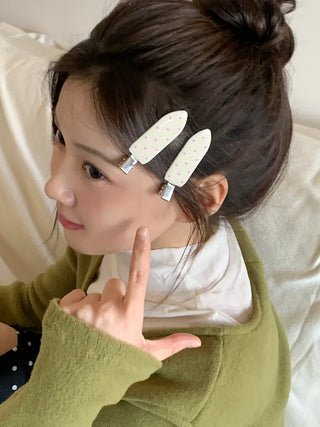 Mini Pop Dot Makeup Hair Clip