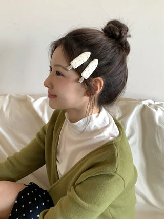 Mini Pop Dot Makeup Hair Clip