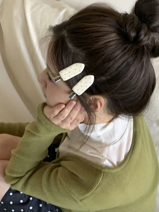 Mini Pop Dot Makeup Hair Clip