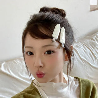 Mini Pop Dot Makeup Hair Clip